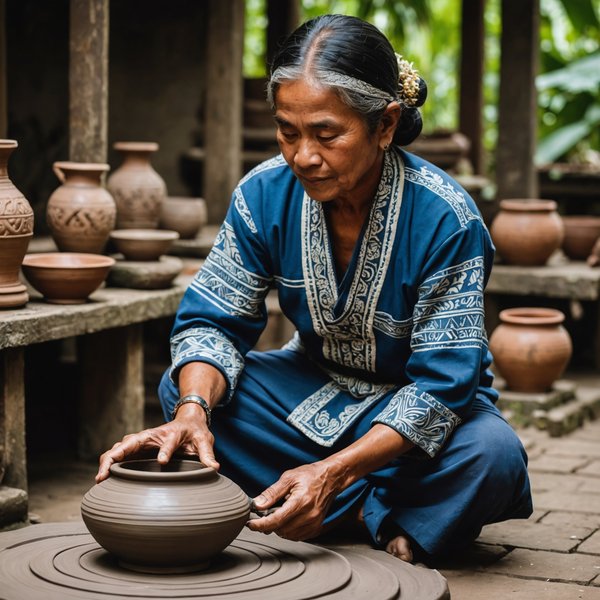 Où participer à des ateliers de poterie traditionnelle à Bali, Indonésie ?