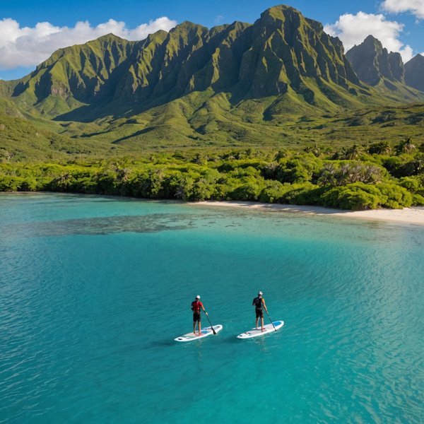 Où trouver les meilleures excursions en paddleboard sur les lagons de Polynésie française ?