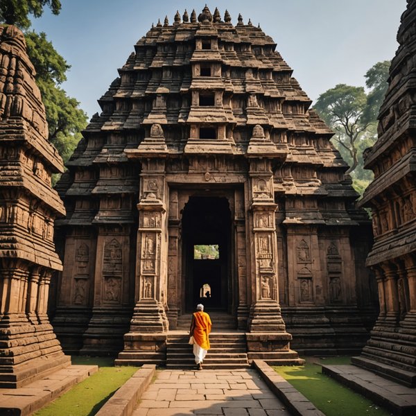 Comment organiser une visite des temples anciens en Inde avec un budget limité ?