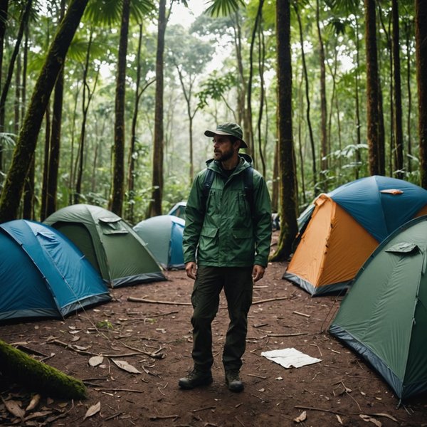 Comment choisir des vêtements adaptés pour un camping en région de forêt tropicale?