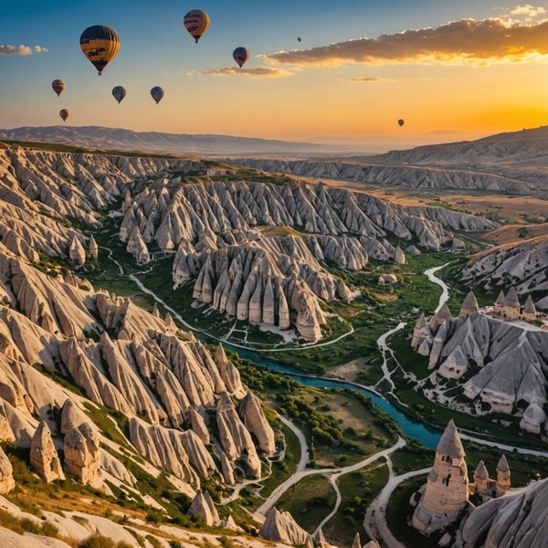 Comment choisir une croisière pour découvrir les formations rocheuses de Cappadoce?