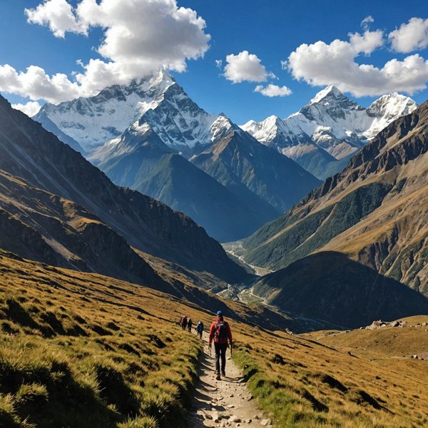 Où trouver les plus beaux sentiers pour une randonnée dans les montagnes de l'Himalaya, Népal : conseils et équipements ?